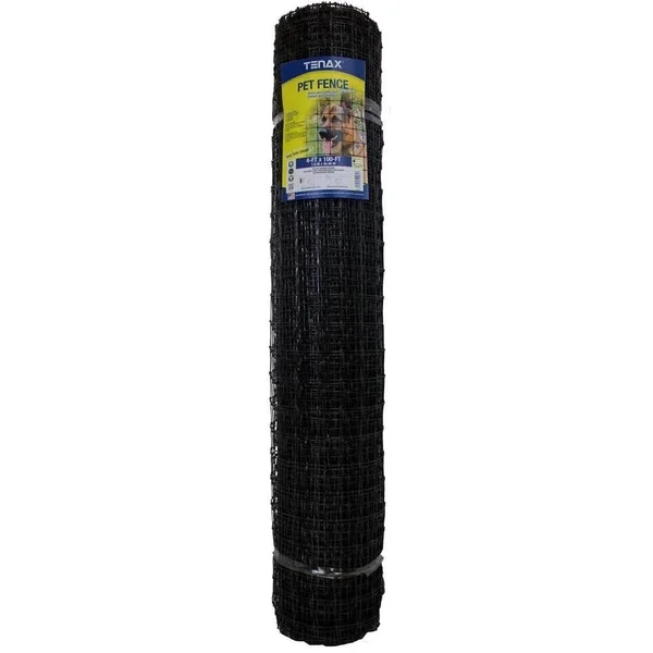 Tenax 2A140077 Pet Fence - Premium, 5ft. x 100 ft. Black