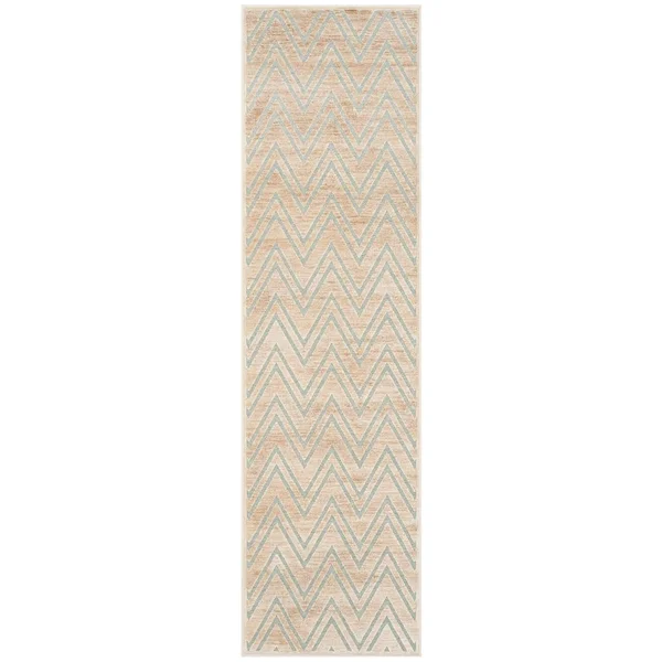 Safavieh Paradise PAR356-3140 5&3x22 x 7&6x22 Mouse - Cream Area Rug