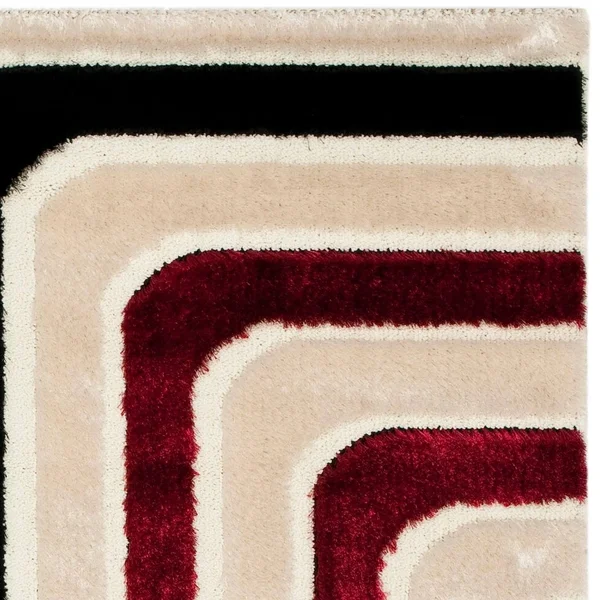 Safavieh Euclid Geometric Shag Area Rug, Size: 5'3 inch x 7'6 inch