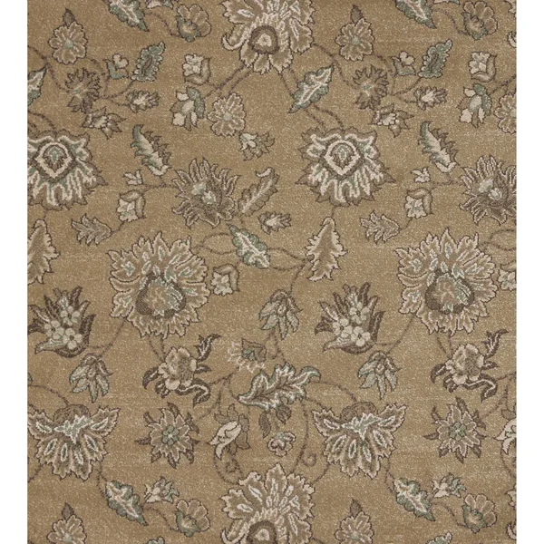Admire Home Living Plaza Floral Area Rug - 5&3, Brown