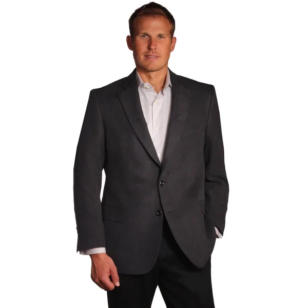 Jean Paul Germain Suede Microfiber Sport Coat - Men's, Black, Size 52 Regular