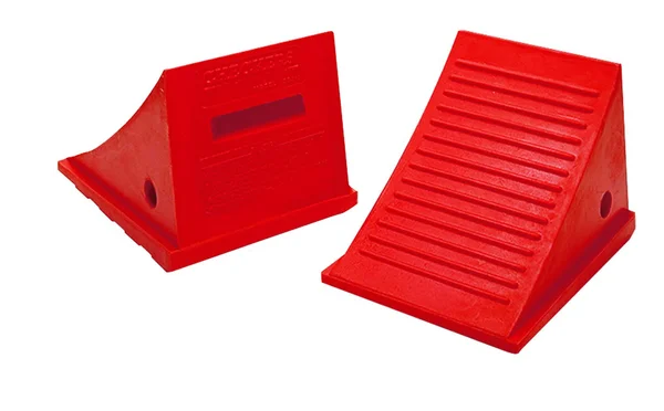 Checkers UC1500-6-P Urethane Wheel Chock - Pair 1 Pair