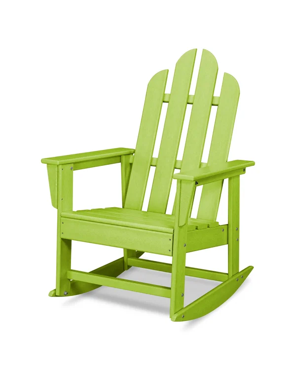 POLYWOOD Long Island Rocking Chair - Lime