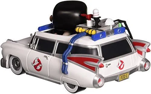 Funko Pop! Movies: Ghostbusters - Winston Zeddmore and Ecto 1 Action Figure
