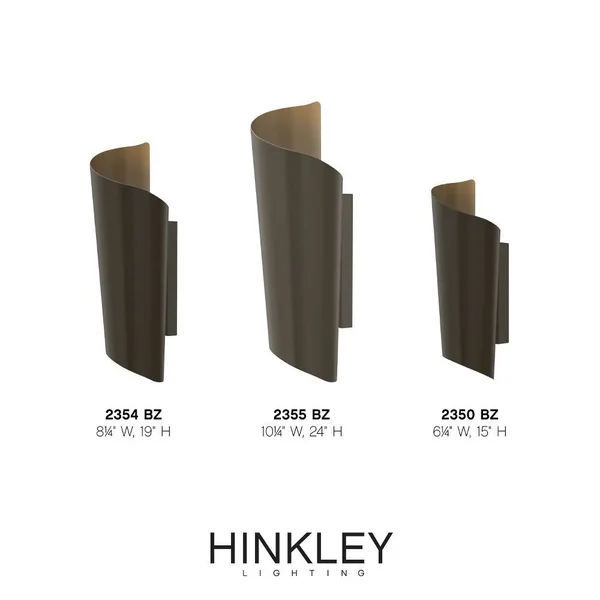 Hinkley Lighting 2354SS Surf Outdoor Wall Light - Stainless Steel
