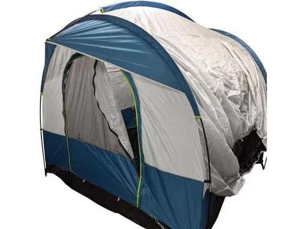 North East Harbor Universal SUV Camping Tent - Up to 8-Person Sleeping Capacity - Includes Rainfly and Storage Bag - 8& W x 8& L