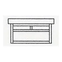Arroyo Craftsman Mission 2-Light Glass Outdoor Ceiling Light T-Bar Overlay, Rustic Brown, White Opalescent - MCM-12TWO-RB