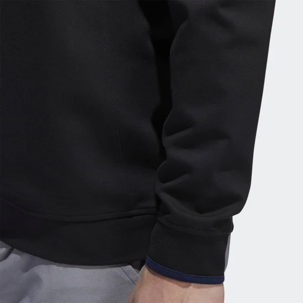 Adidas Adipure Modern Tech Black Mens Golf 1/4 Zip
