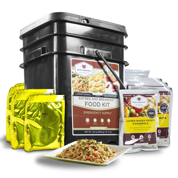 Wise Food Breakfast Entree GrabGo Gluten Free Kit - 84 serving