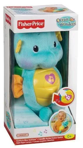 Fisher-Price Soothe & Glow Seahorse - Blue