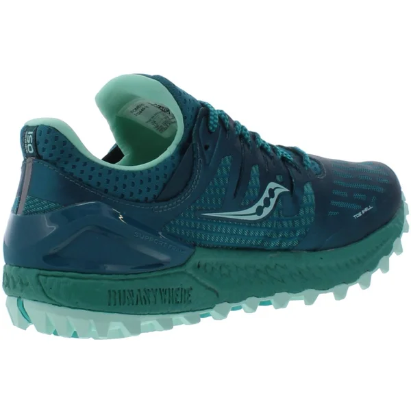 Saucony Womens Xodus ISO 3 Performance Sport Running Shoes, Women's, Size: 5.5, Green