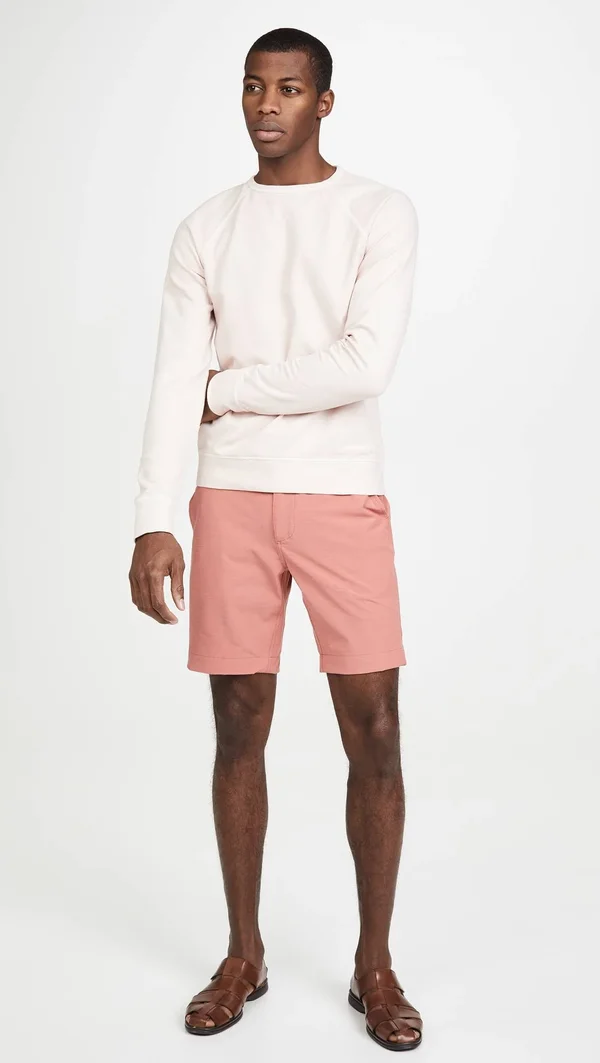 Faherty All Day Shorts Venice Red 29