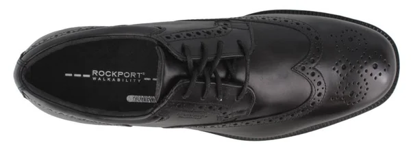 Rockport Men's Lead The Pack Wing Tip, Size: 7, Black