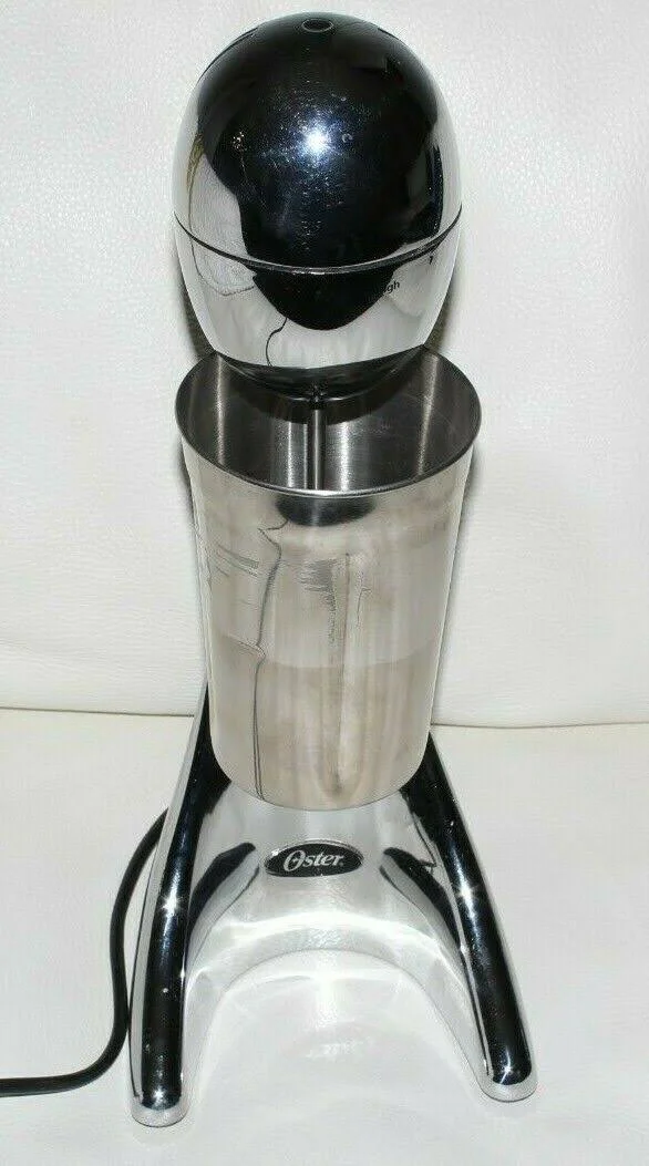 Oster Milk Shaker 6627 - Blender - Chrome Used with Mixing CUP.