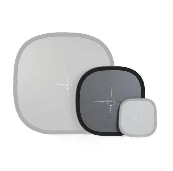 Lastolite Ezybalance Collapsible Exposure Aid Card - Grey & White, 20x22