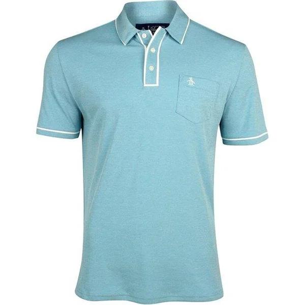 Original Penguin OGKSA099 Golf Earl Polo - High Risk Red - M
