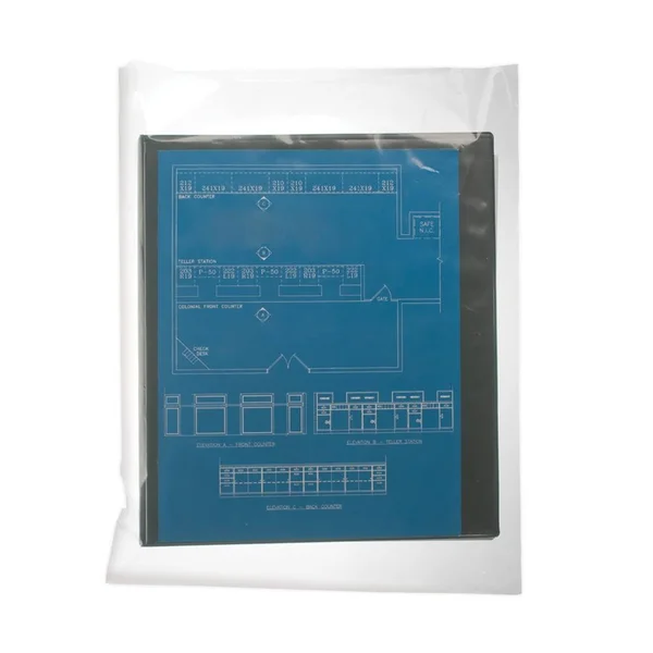 Clear Flat Poly Bags - 12W x 24H - 4 Mil - Case of 500