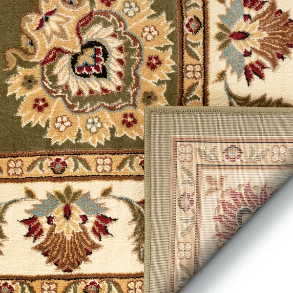 Well Woven Timeless Abbasi Traditional Area Rug, 10&11x22 x 15& - Green