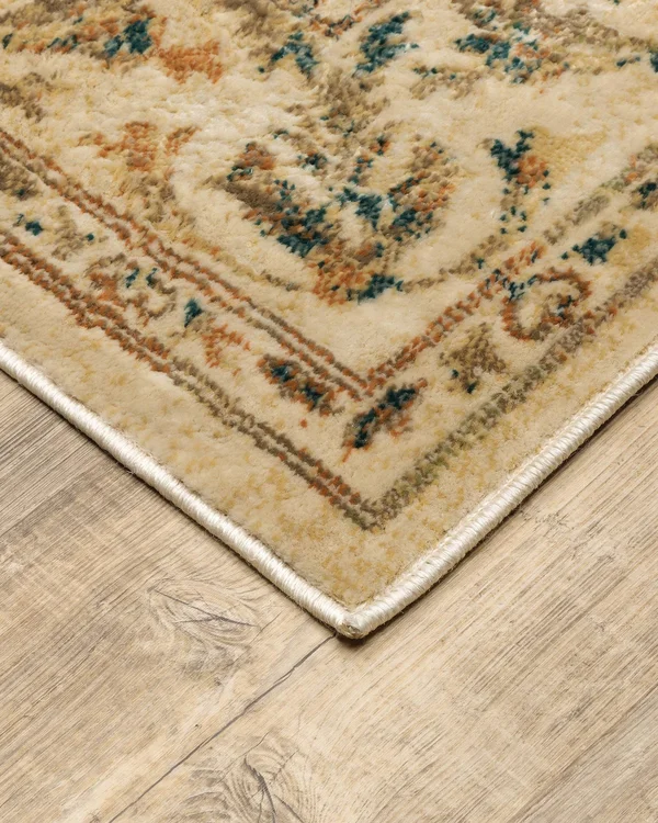 Oriental Weavers Juliette 1331V 5&3x22 x 7&3x22 Beige Area Rug