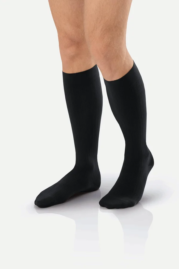 Jobst forMen Ambition 30-40 mmHg Knee High, Size 5, Long, Black