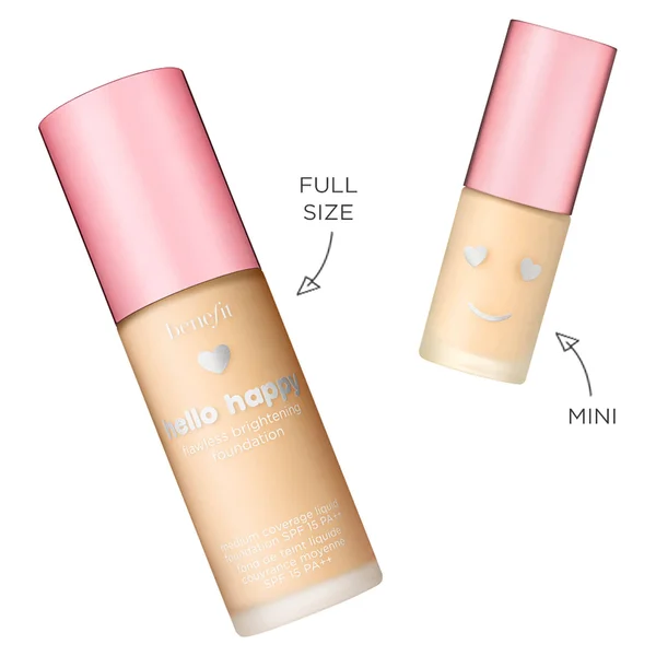Benefit Hello Happy Flawless Brightening Foundation (30ml - 2)