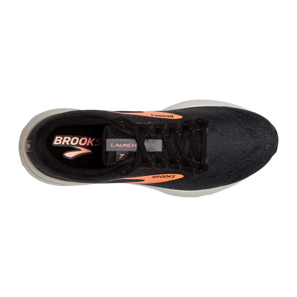 Women's Brooks Launch 7 (Ebony/Black) 9.5