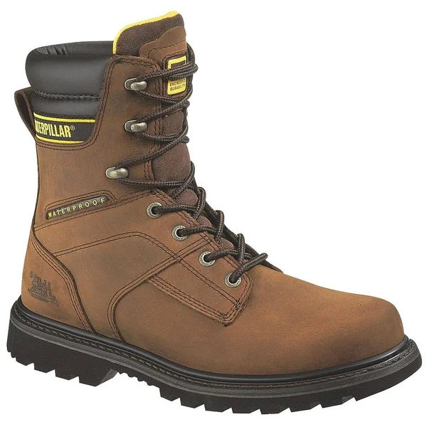Cat P89785 8x22 Work Boot - 13, m, brown, steel, pr