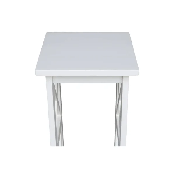 International Concepts 30 inch X-Sided Plant Stand, White