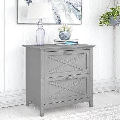 2-Drawer Lateral Filing Cabinet Red Barrel Studio Color: Cape Cod Gray