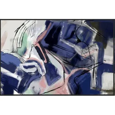 'Victory' Framed Graphic Art Print on Canvas JBass Grand Gallery Collection