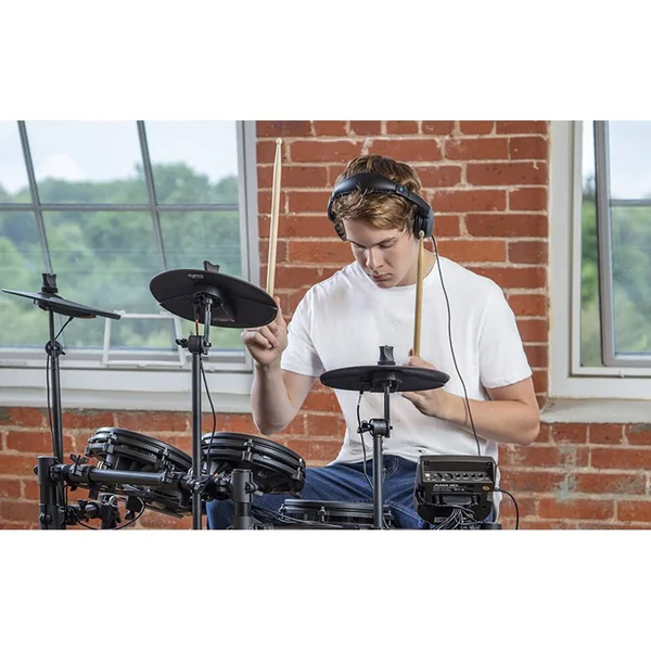 Alesis Nitro Mesh Electronic Drum Set Essentials Top Value Bundle