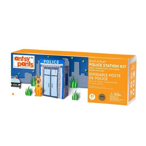 Antsy Pants Build & Play Kit - Police Station