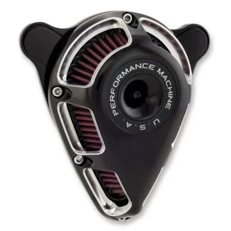 Performance Machine 0206-2112-BM Jet Air Cleaner - Contrast Cut