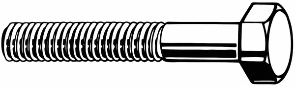 Fabory B04360.050.0275 Hhcs, 1/2-20X2-3/4, gr 8, passivated, pk110