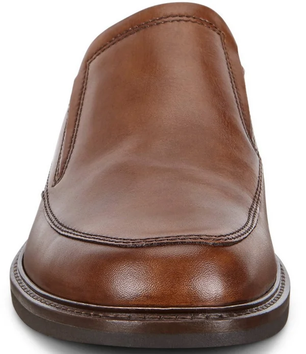 Ecco Men's Holton Apron Toe Slip on Amber, 39