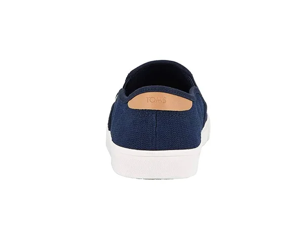 Toms Navy Heritage Canvas Men's Baja Slip-Ons Shoes