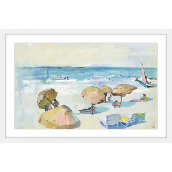 Marmont Hill - Handmade Summer Day Framed Print - 36 x 24