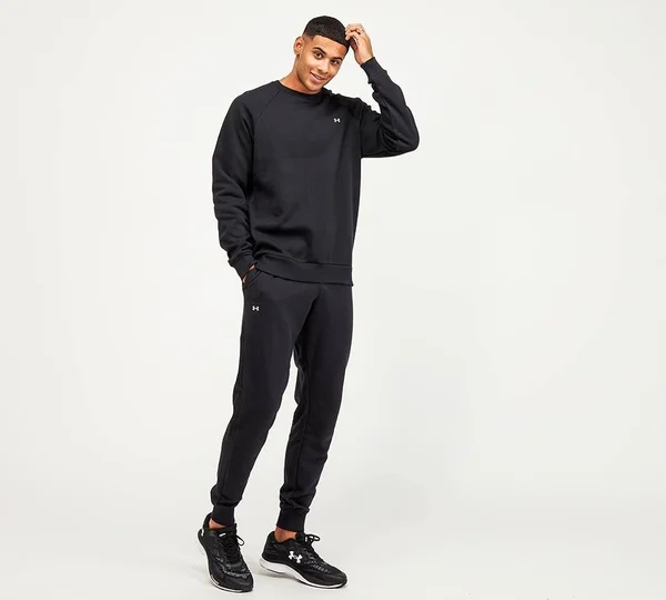 Under Armour Men's Rival Fleece Joggers - Black