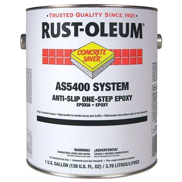 Safety Yellow Anti-Slip Floor Coating - AS5444402, Rust-Oleum