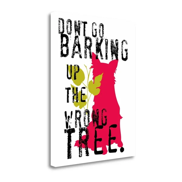 Tangletown Fine Art Dont Go Barking by Ginger Oliphant