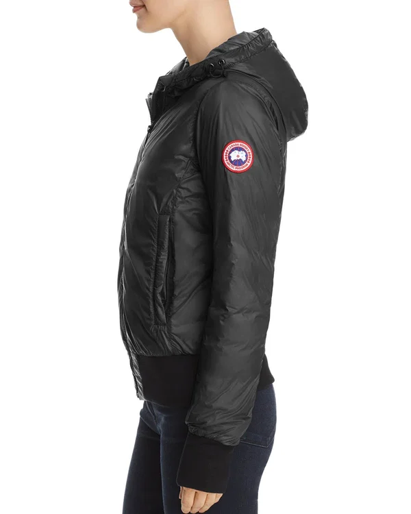 Canada Goose Dore Packable Hooded Down Jacket Medium - Military Green