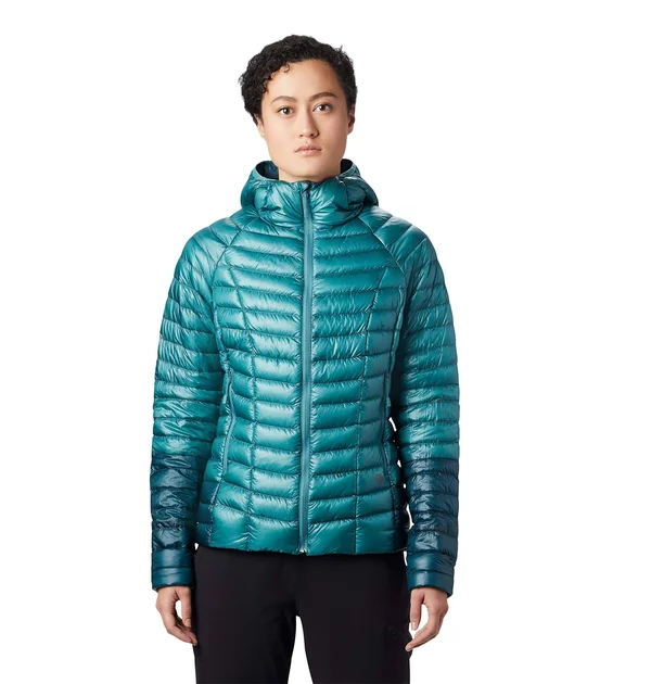 Mountain Hardwear Women's Ghost Whisperer/2 Hoody Small - Washed Turq