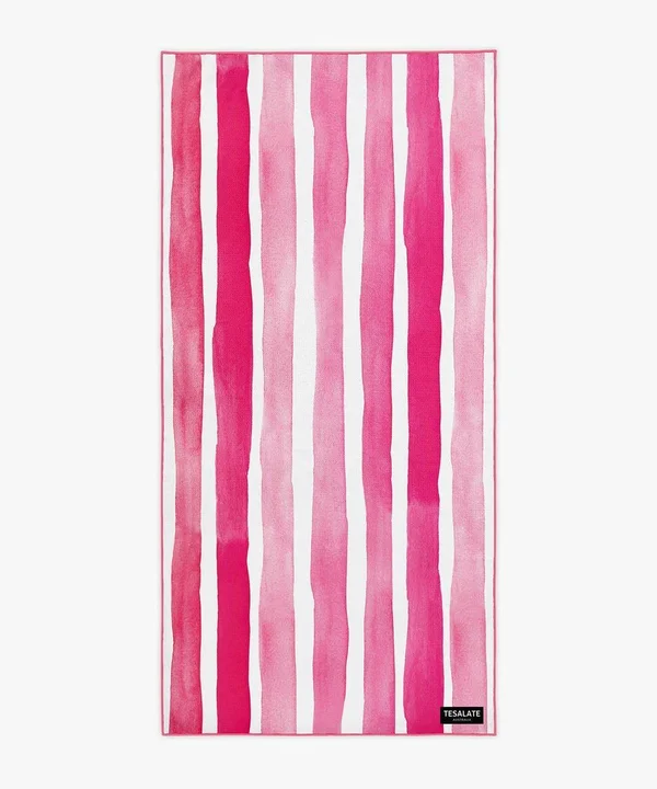 Beach Towel Sand Free - Bora Bora - Pink, Tesalate