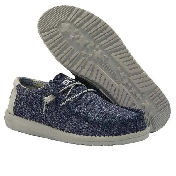 Hey Dude Men's Wally Sox Micro- Moonlit Ocean