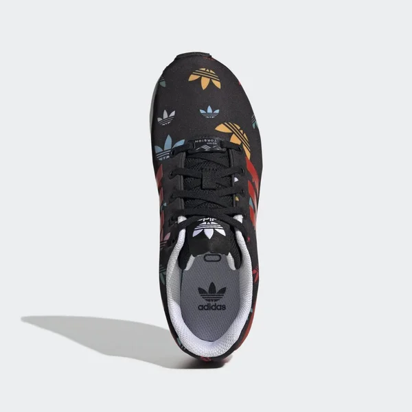 Adidas ZX Flux Girls Shoes - Black - 3.5