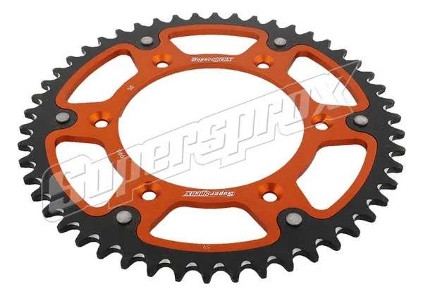Supersprox - RST-990-50-ORG - Stealth Rear Sprocket 50T Orange