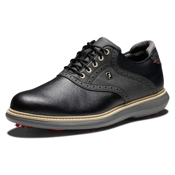 FootJoy Traditions Golf Shoes Black M 10.5