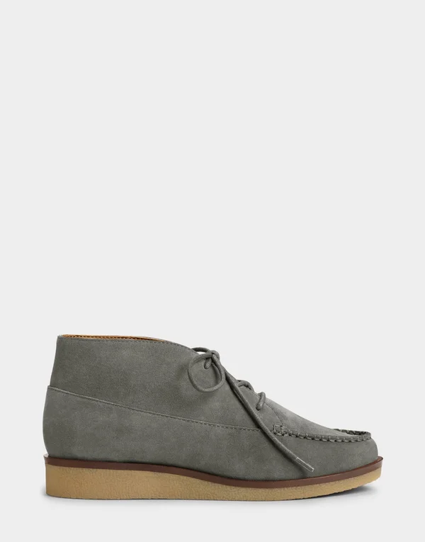 Aerosoles Women's Greenhouse Chukka Boot - Size: 5, Grey Genuine Suede