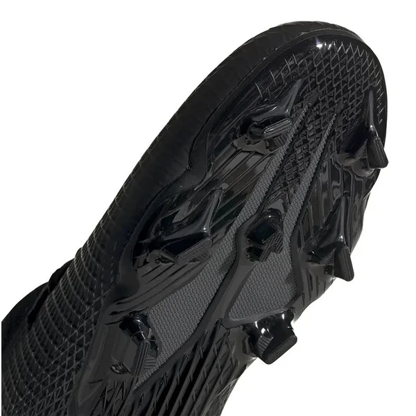 Adidas x Ghosted.3 FG Football Boots - Youth - Black/Grey/Black