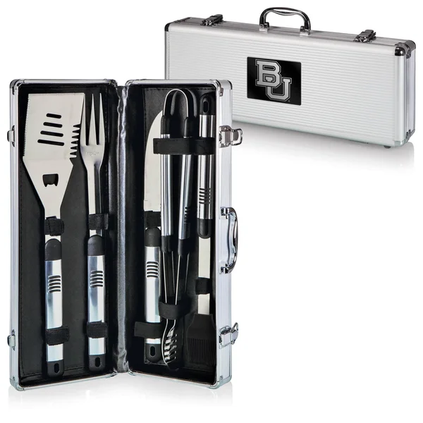 Picnic Time 681-00-179-923-0 Baylor Bears Fiero BBQ Tool Set